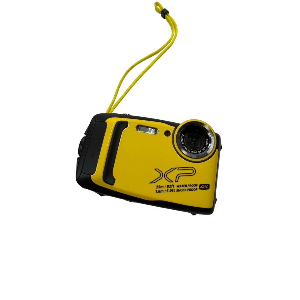 Fujifilm FinePix XP140 Waterproof Digital Camera 4K Yellow Shockproof